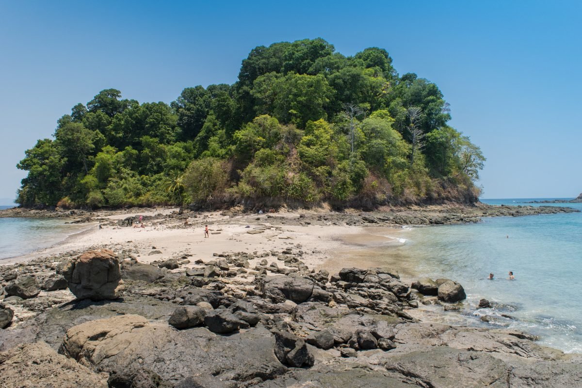 Playa de la isla Coiba, Veraguas